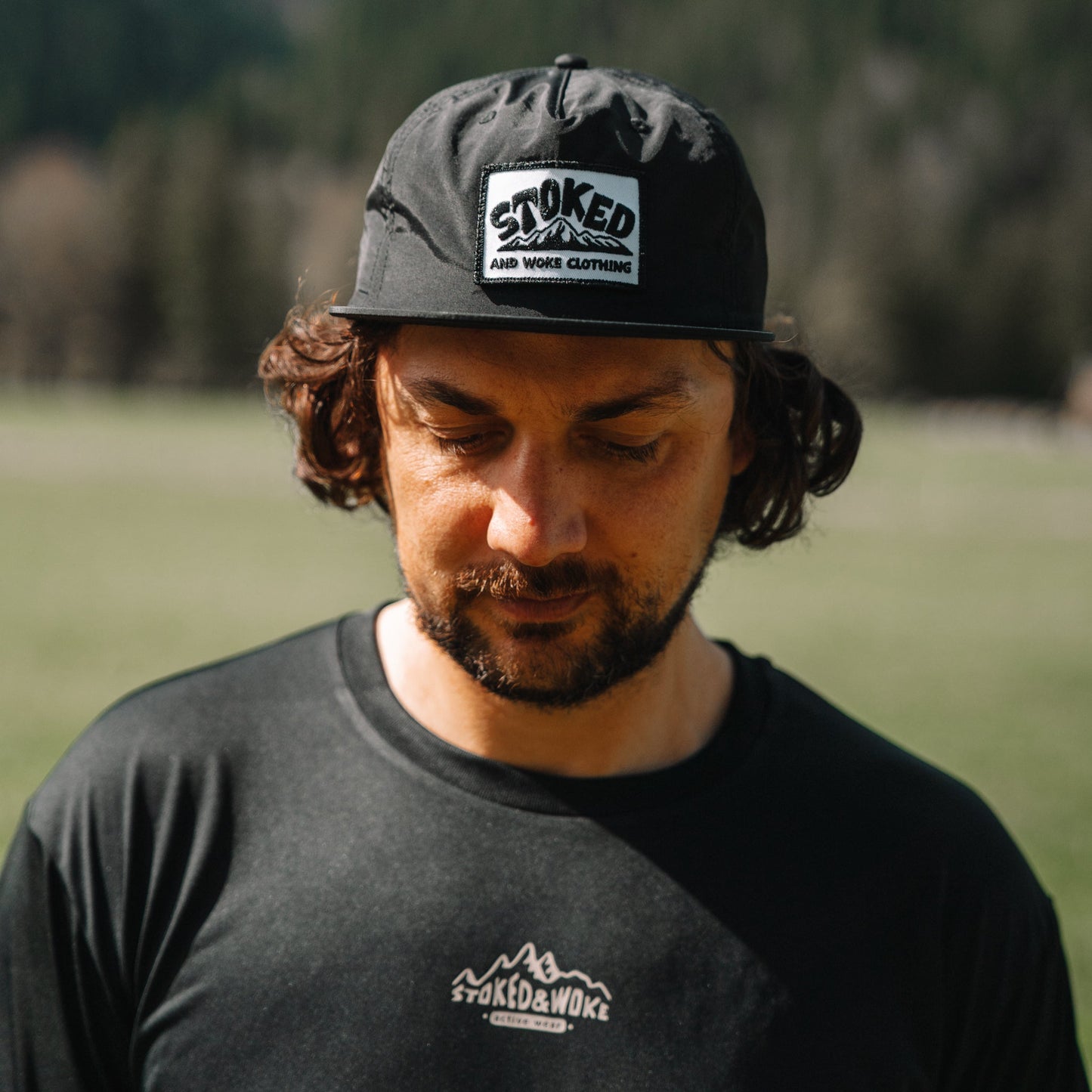 Recycled "Black" Hikers Cap