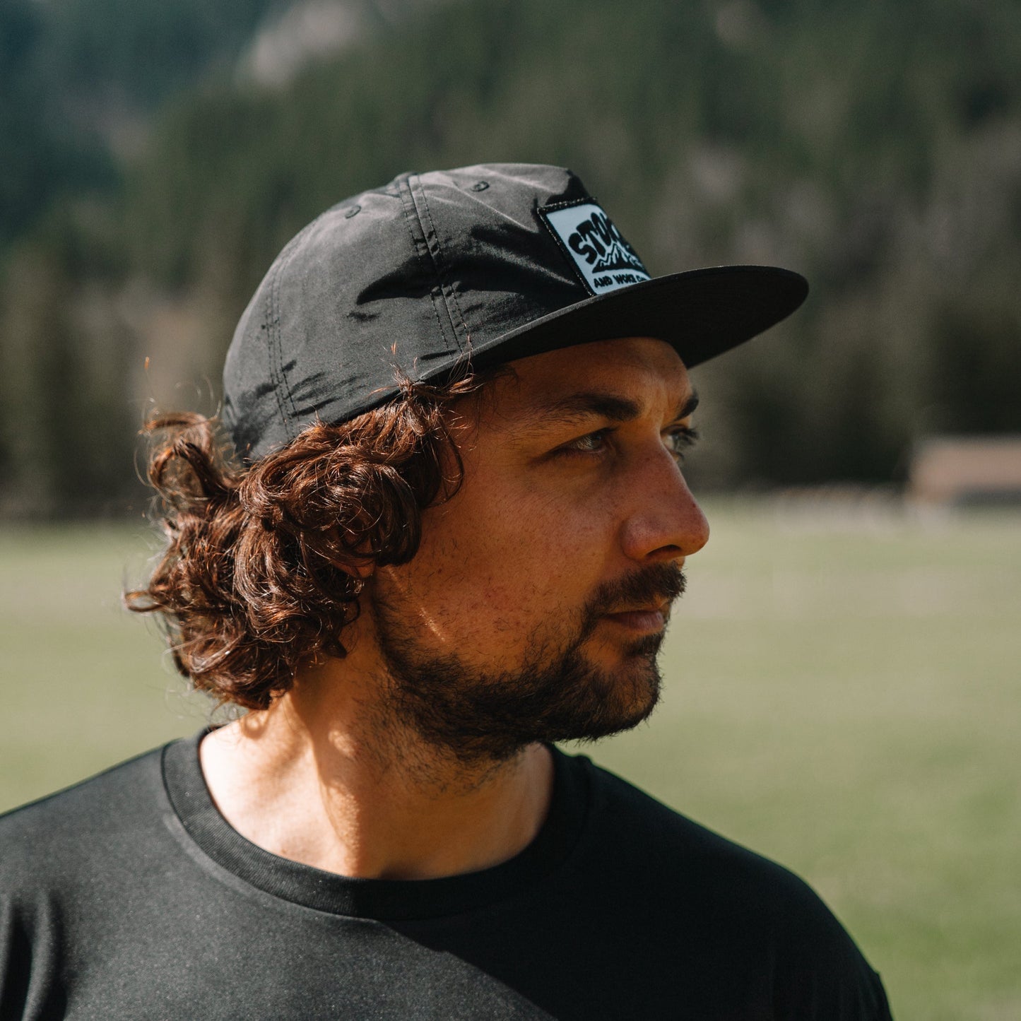 Recycled "Black" Hikers Cap