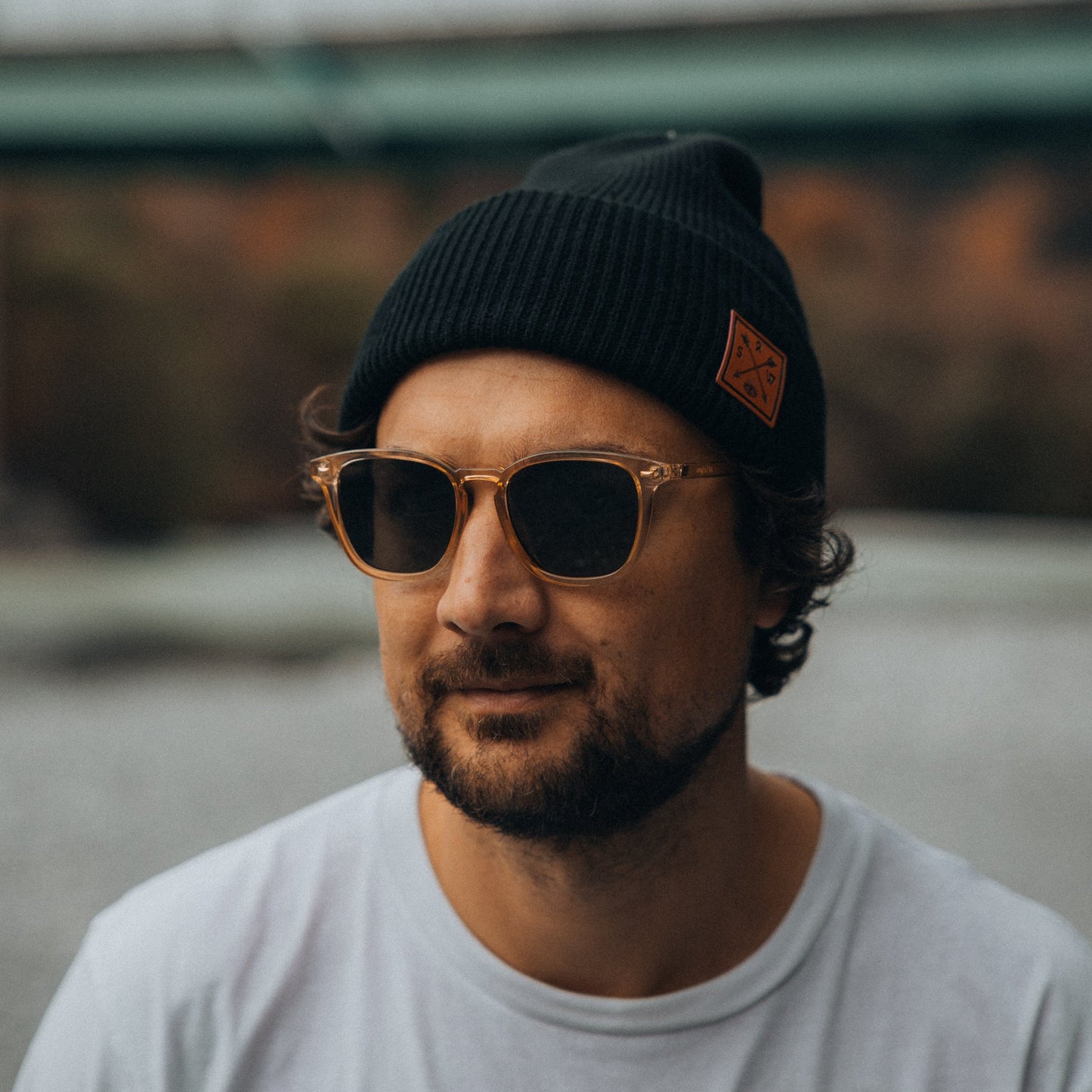 Recycled Cuffy Beanie - Black