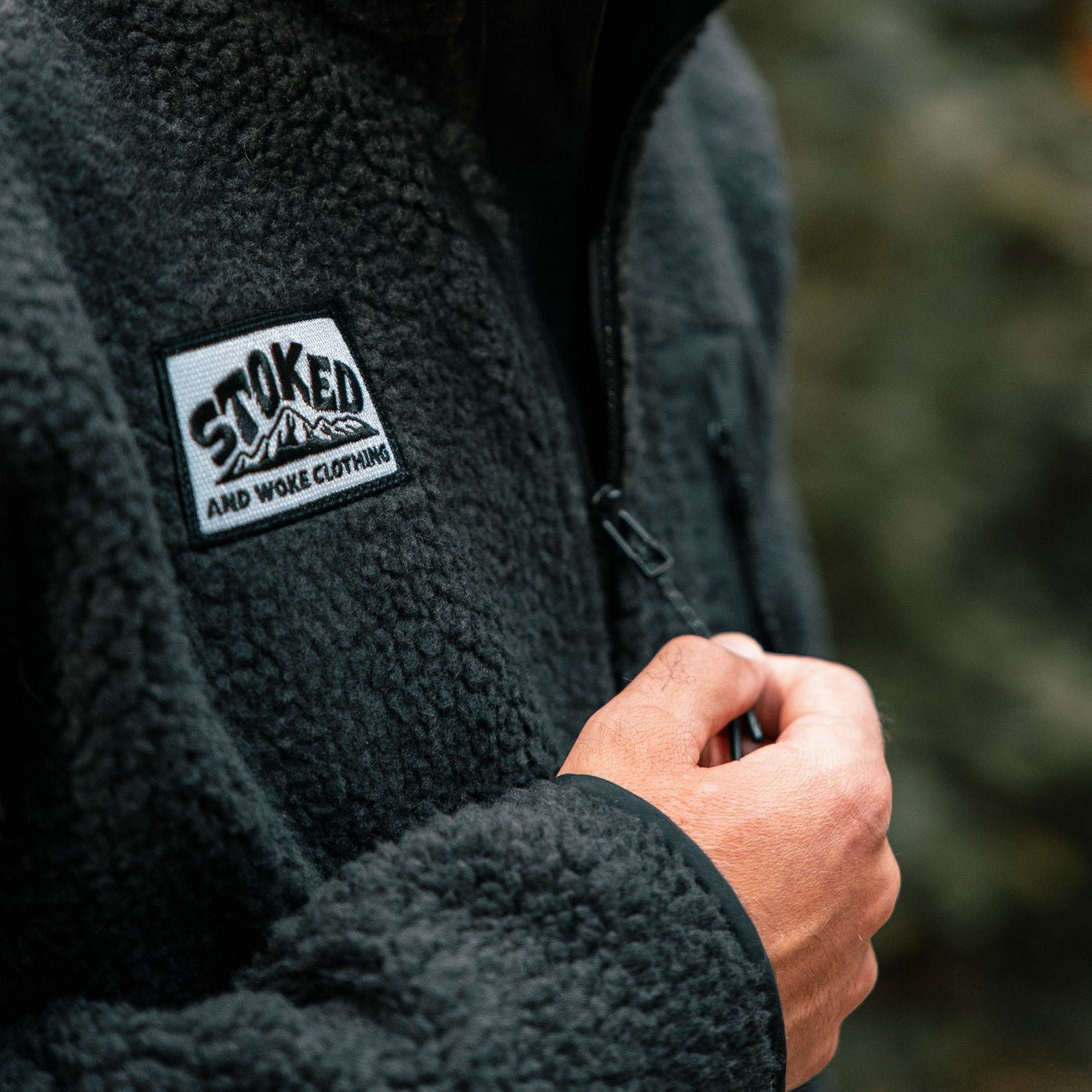 Recycled "Explorer" Sherpa Fleece Jacket