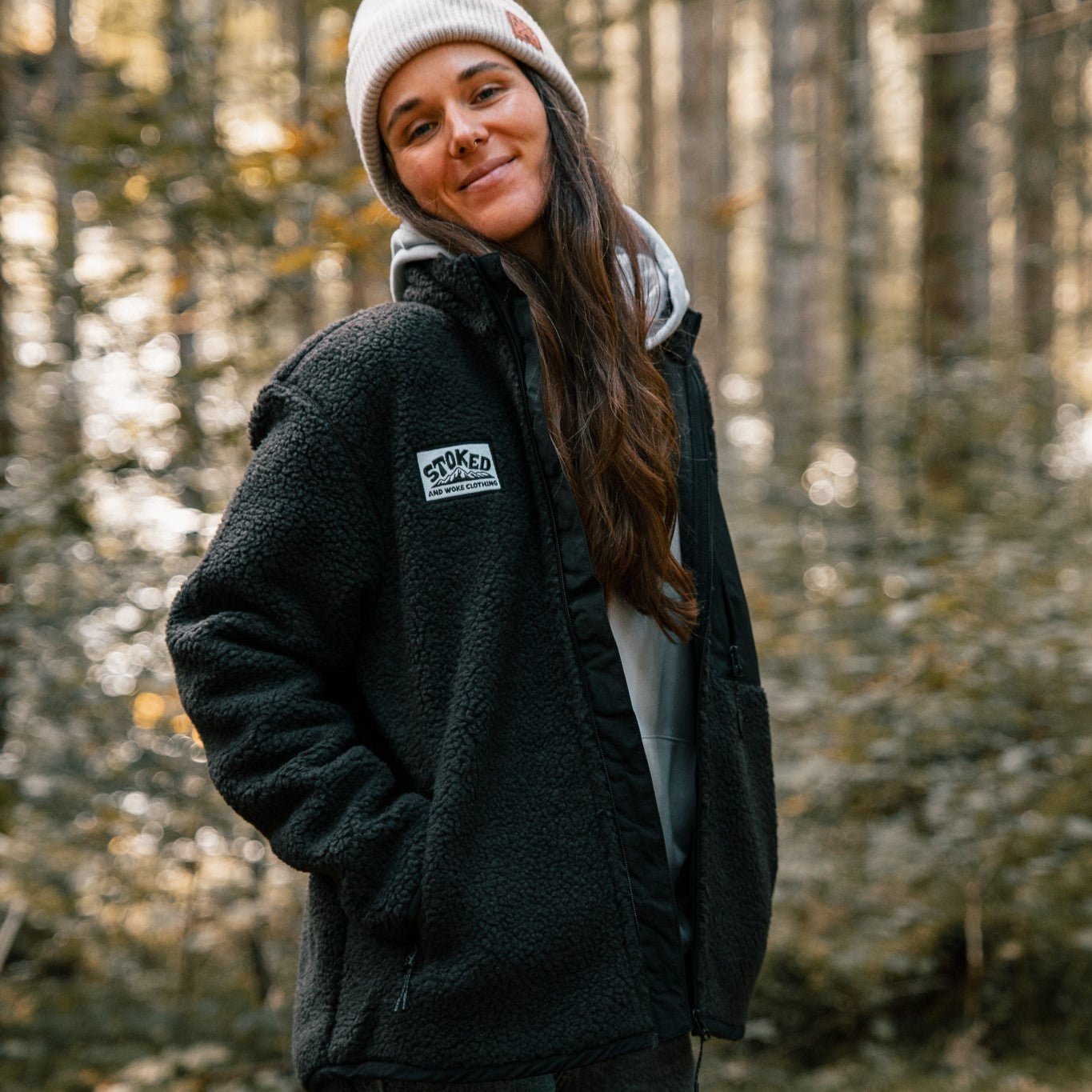 Recycled "Explorer" Sherpa Fleece Jacket