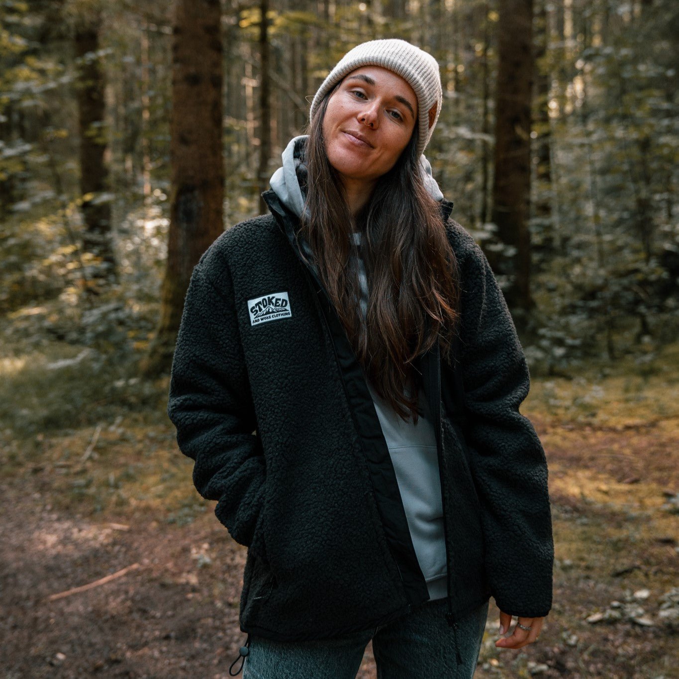 Recycled "Explorer" Sherpa Fleece Jacket