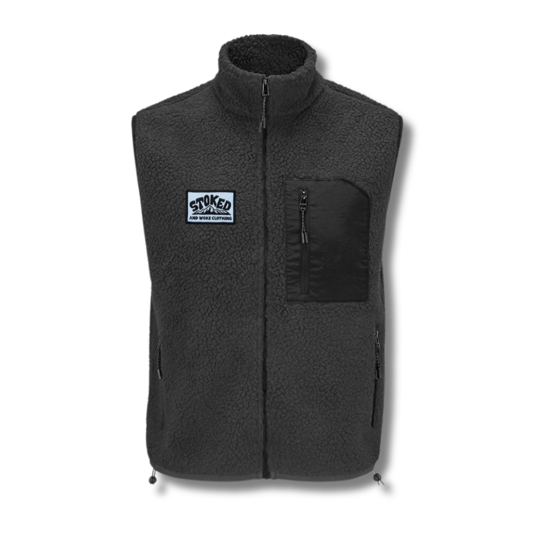 Recycled "Explorer" Sherpa Fleece Vest