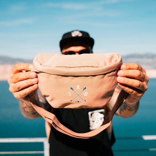 Recycled Hip Bag - Hazelnut