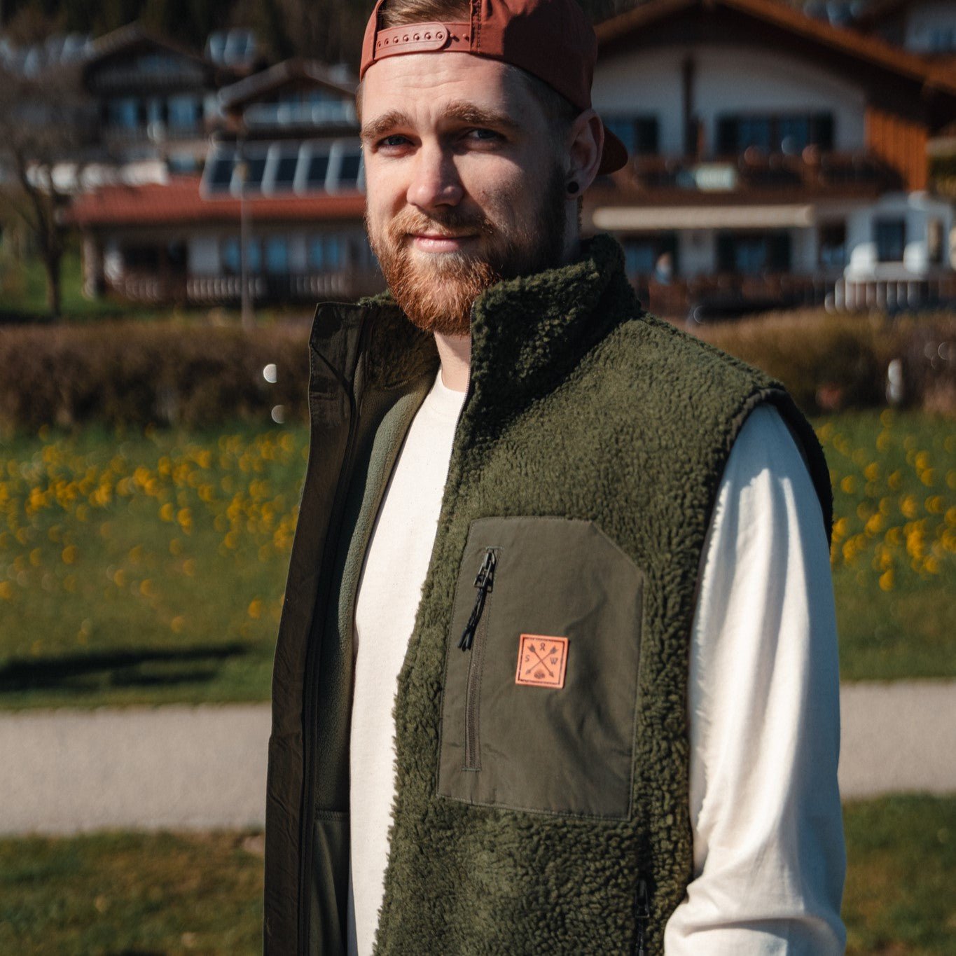 Recycled "Seeker" Sherpa Fleece Vest