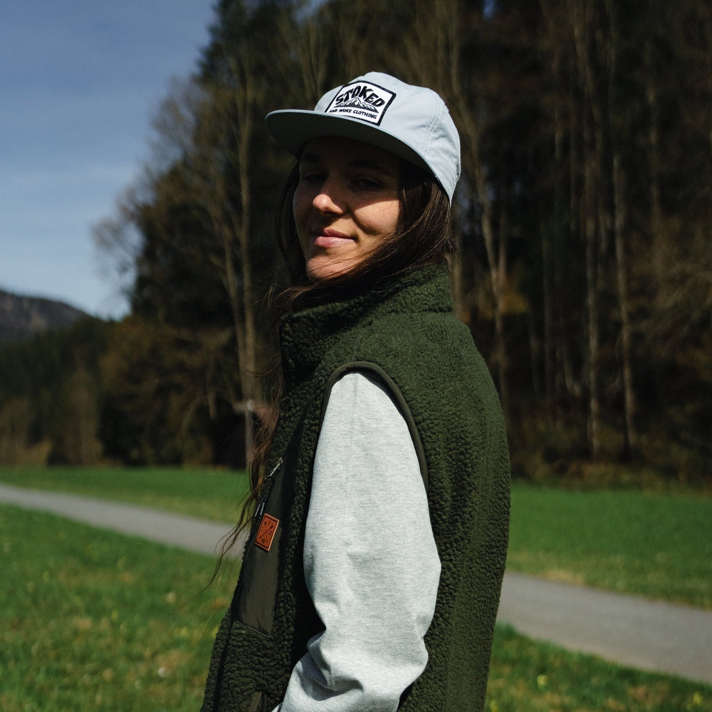 Recycled "Sky Blue" Hikers Cap