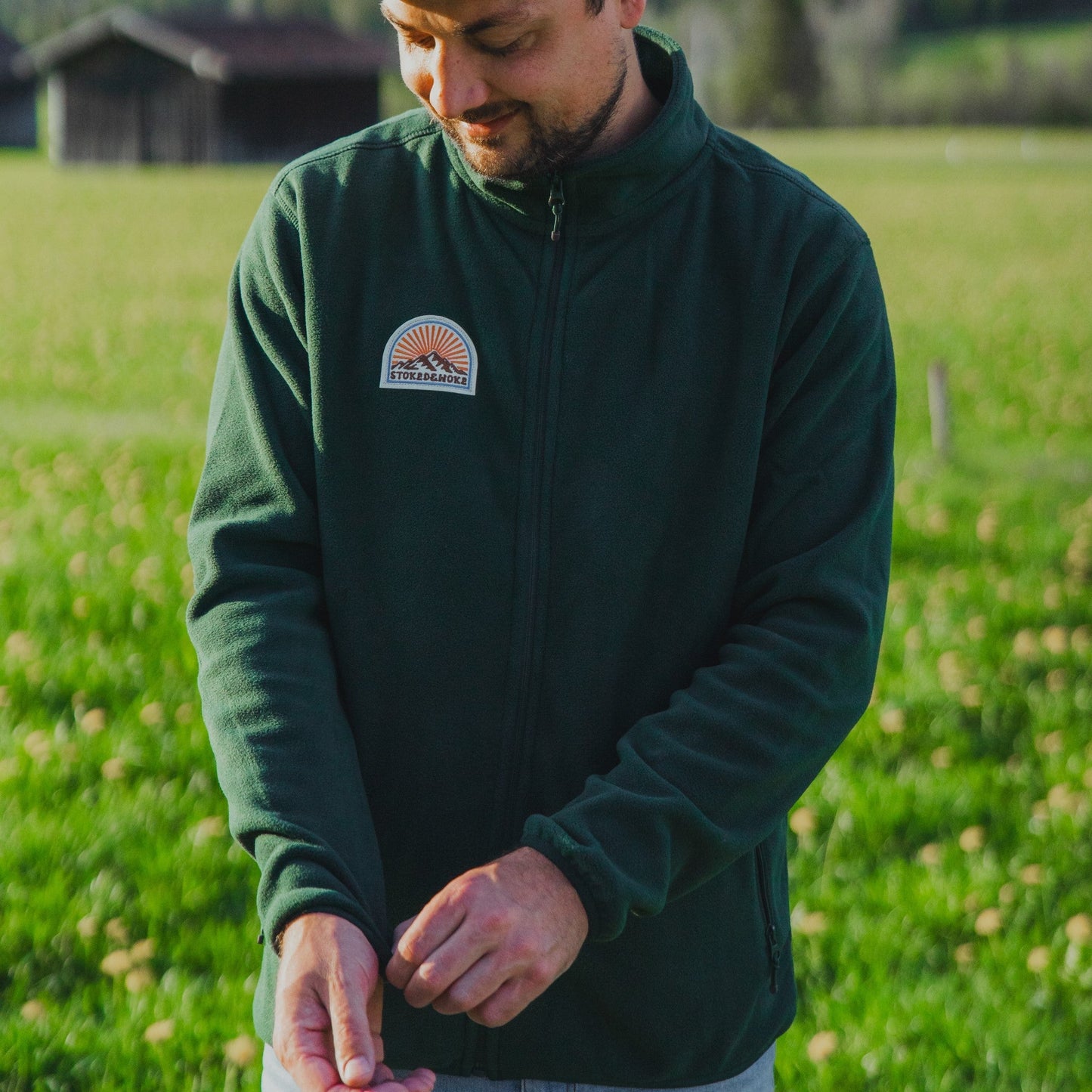 Recycled "Sunrise" Micro Fleece