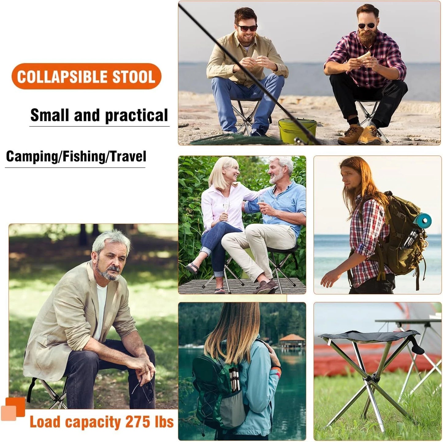 Small Folding Camping Stool