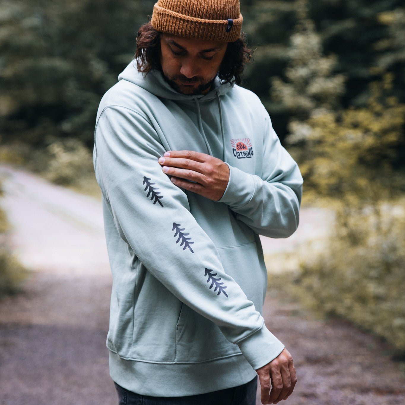 Sage Green "Free Your Mind" Hoodie