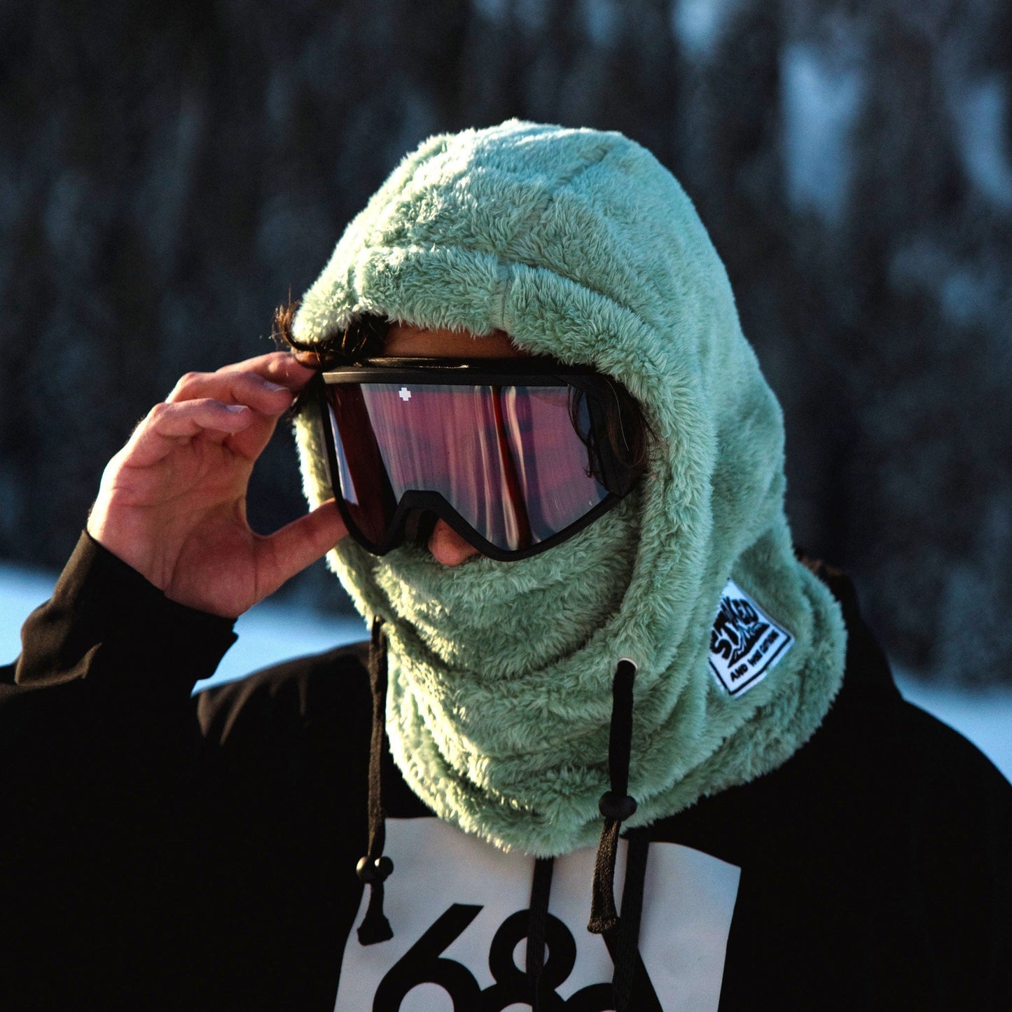 Shred Hood - Pastel Green