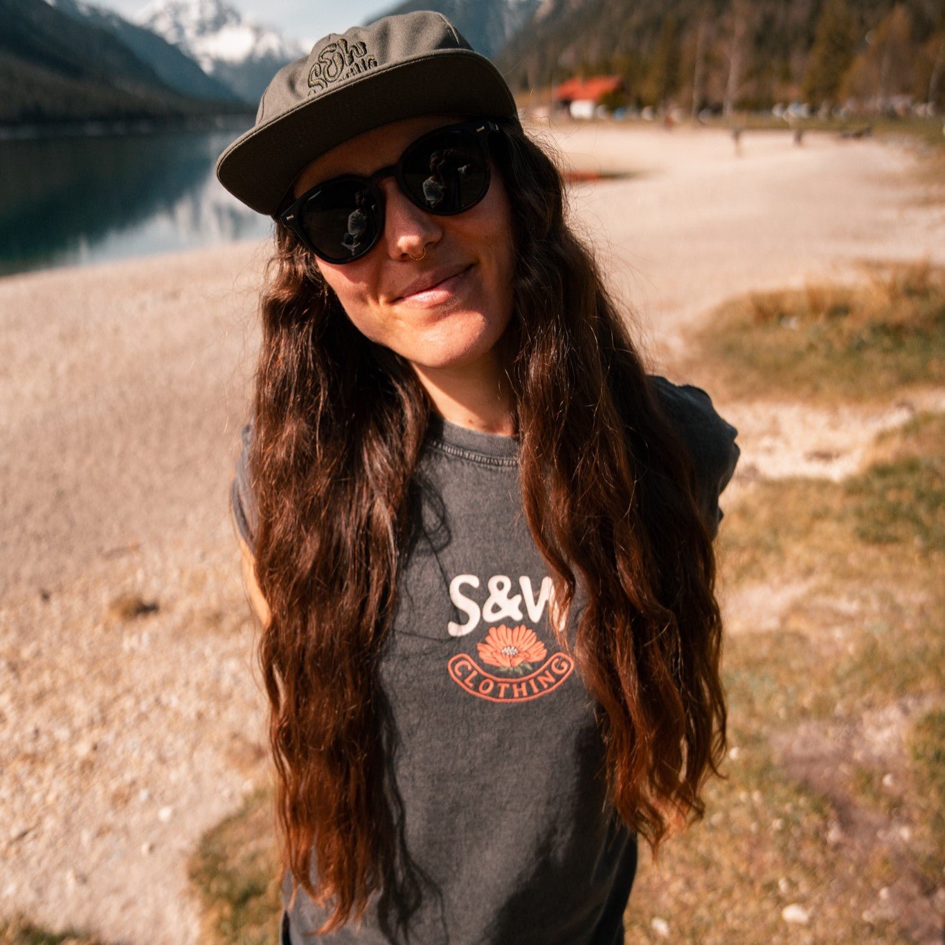 Stone Washed "Pohutukawa" Tee